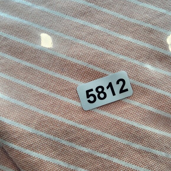 Men's American Eagle Super Soft Shirt Pink & White Striped Button-Down Size 3XL - Picture 8 of 8